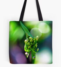 Agapanthus having a bad dream Tote Bag