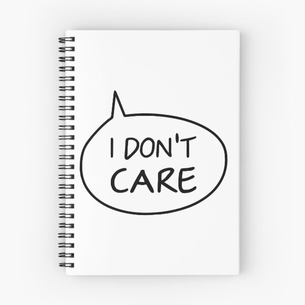 Item preview, I don't care designed and sold by Castle Of Dreams.