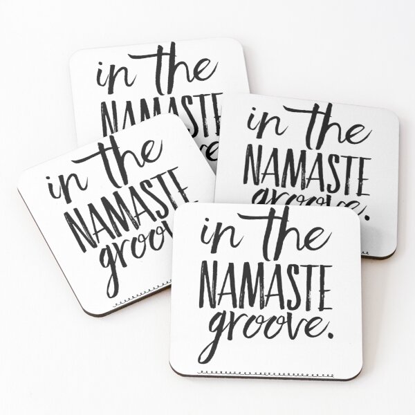 Item preview, En el texto negro Namaste Groove designed and sold by TWMBDesigns.