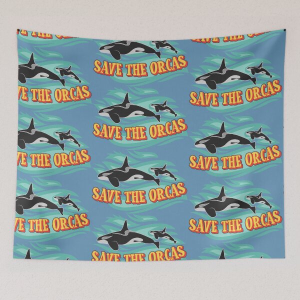 Item preview, Save the orcas designed and sold by portokalis.