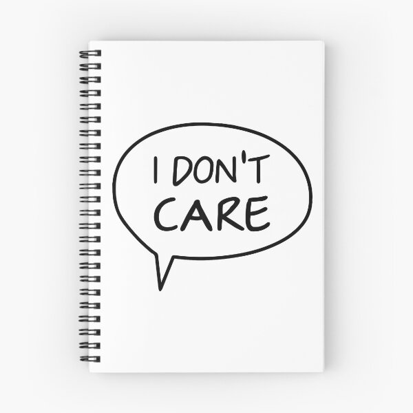 Item preview, I don't care designed and sold by Castle Of Dreams.