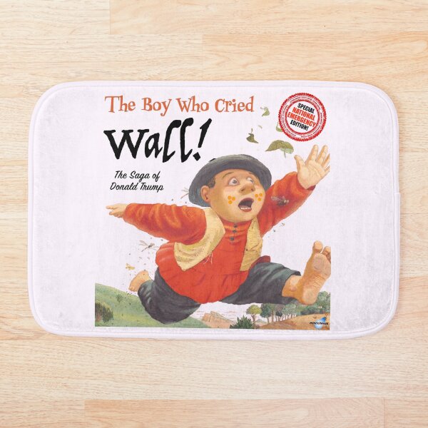 The Boy Who Cried Wall! Bath Mat