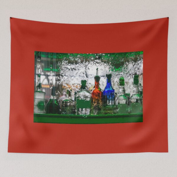 Item preview, Bottles Behind Water Wall Fountain designed and sold by AvocaSpring.