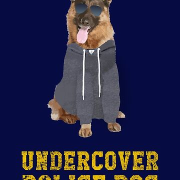 Undercover police dog