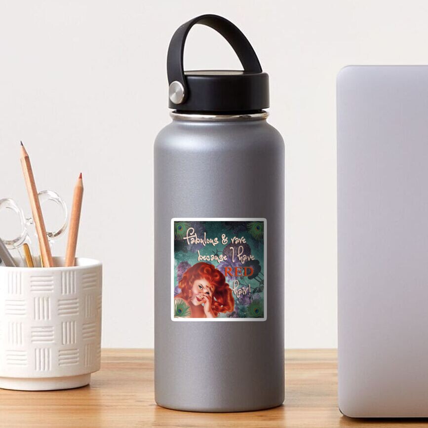 Fabulous and rare because I have red hair! Sticker