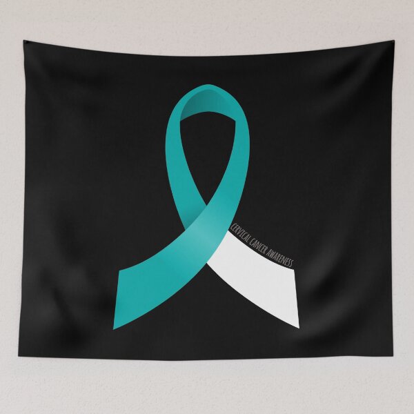 Item preview, Cervical Cancer Awareness Ribbon designed and sold by flippinsg.