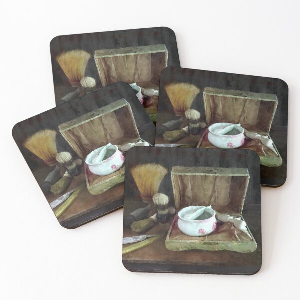 Item preview, Shaving Mug and Shaving Brushes designed and sold by Susan Savad.