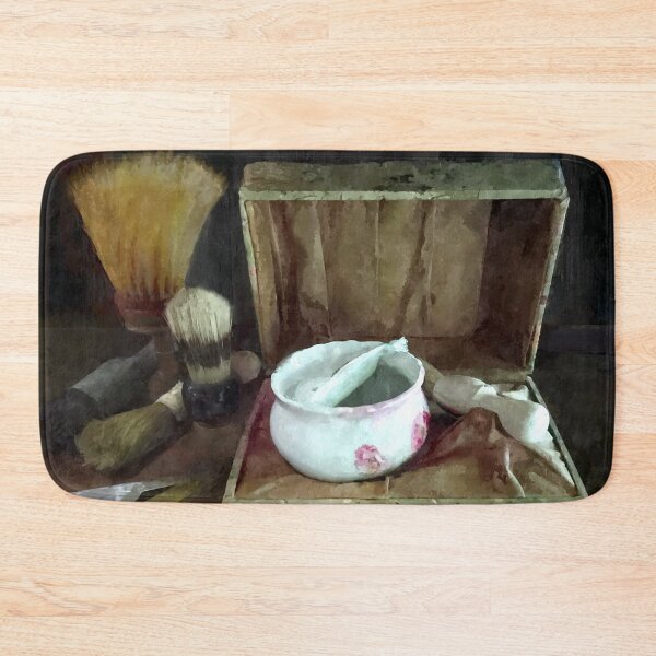 Item preview, Shaving Mug and Shaving Brushes designed and sold by Susan Savad.