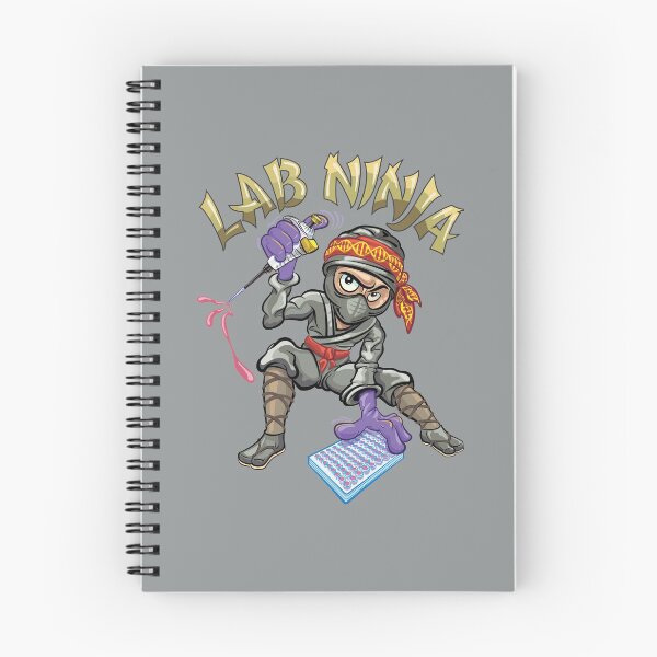 Item preview, PCR Lab Ninja Funny Design for DNA Biotechnology Lab Scientists designed and sold by Zit-Zat-Zot.