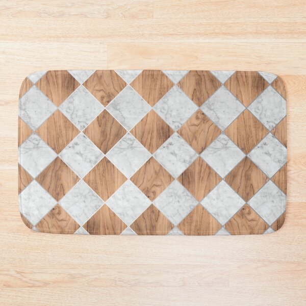 Item preview, Cubic - Wood & White Marble #892 designed and sold by Natural Collective.