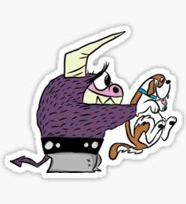 Eduardo and St. Bernard | Foster's Home for Imaginary Friends Sticker