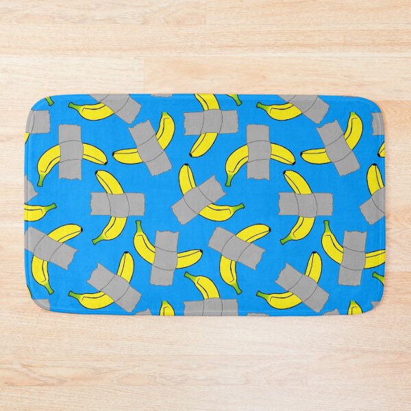 Item preview, taped banana art on blue designed and sold by B0red.