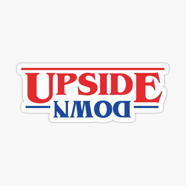 Item preview, Upside Down Stranger Things Logo Style designed and sold by Wyverin.