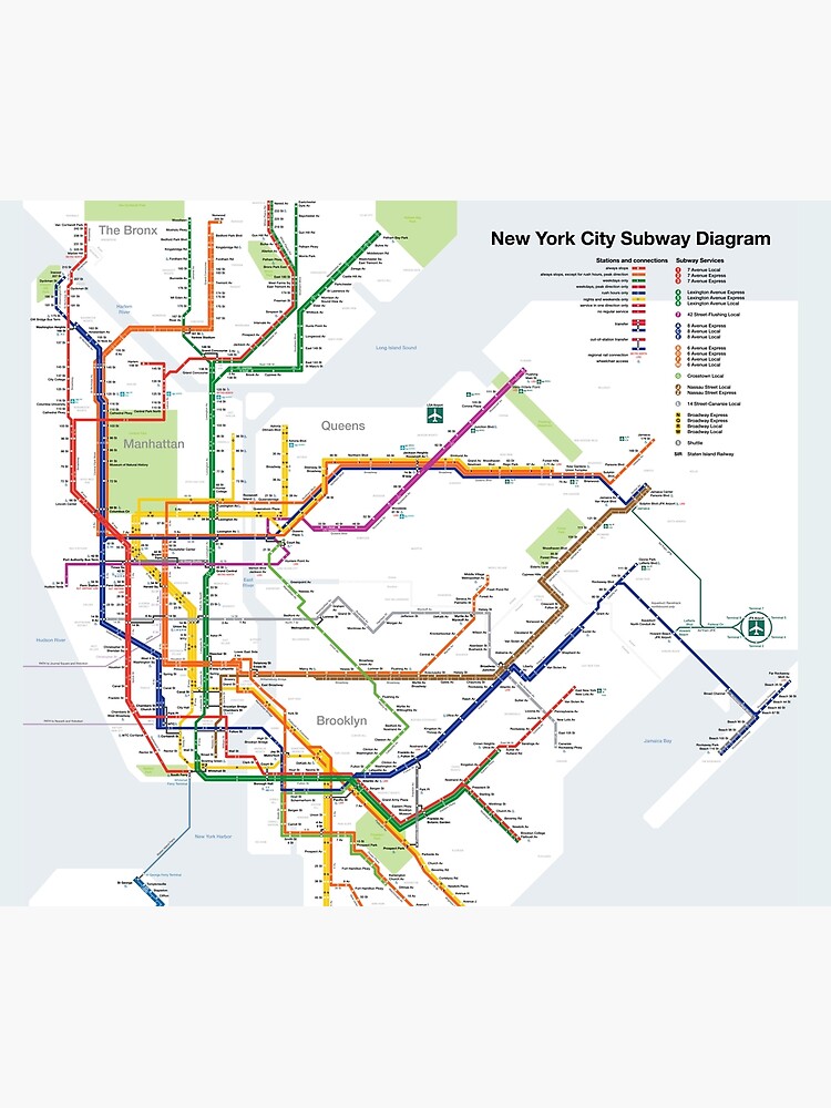 NYC Subway Map Blanket - New York Subway Blanket - NYC Subway Throw - Wedding Gift - buy Housewarming Gift - NYC Subway Map