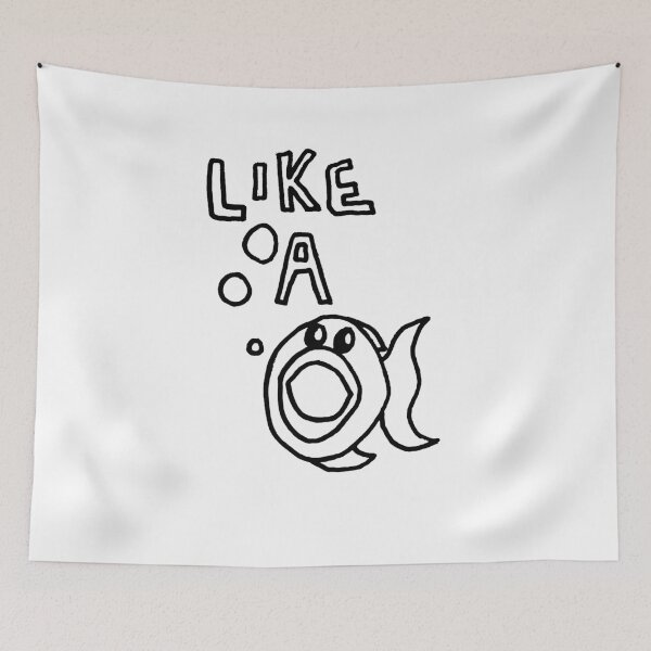 Item preview, Like A Fish designed and sold by oliviabrowse.