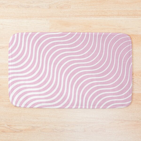 Item preview, Whisker Pattern - Light Pink & White #308 designed and sold by Natural Collective.