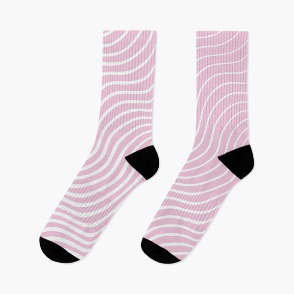 Item preview, Whisker Pattern - Light Pink & White #308 designed and sold by Natural Collective.