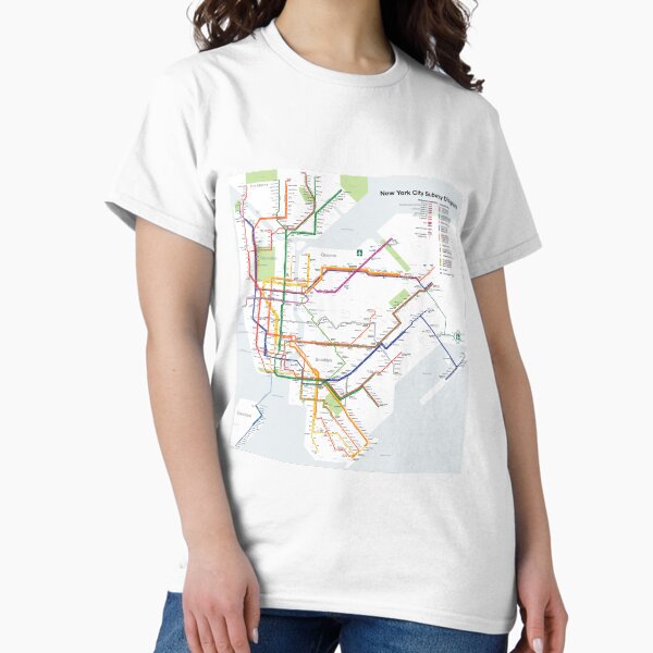 Item preview, New York City Subway Map designed and sold by abbazabba.