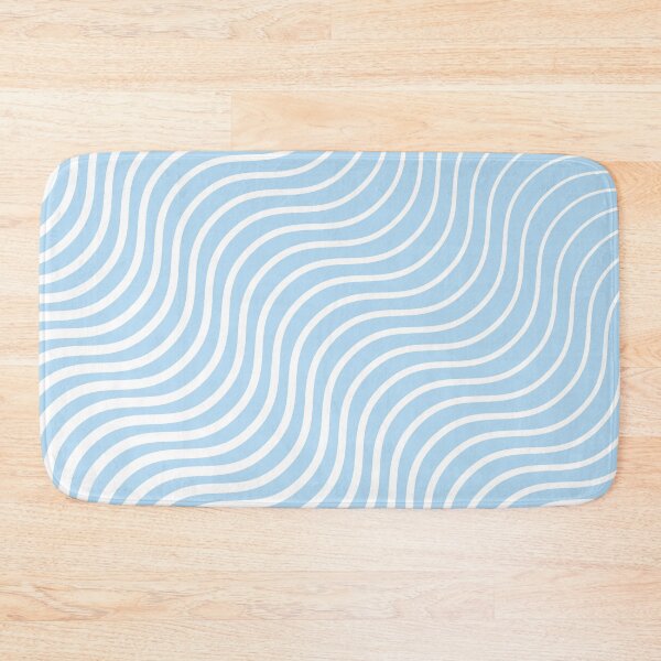 Item preview, Whisker Pattern - Light Blue & White #285 designed and sold by Natural Collective.