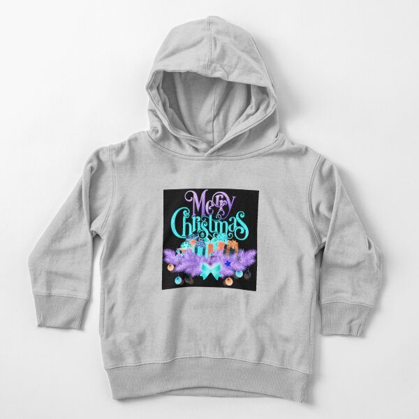 Merry Christmas Toddler Pullover Hoodie