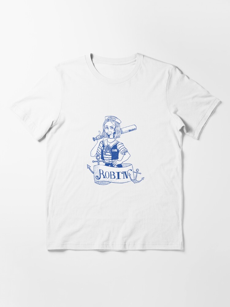 Stranger Things Robin Scoops Ahoy T Shirt By Wyverin Redbubble - ahoy stranger things roblox shirt