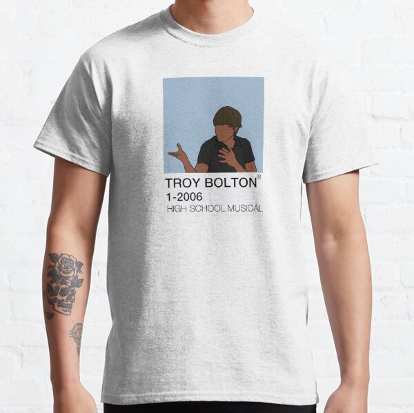 High School Musical Troy Bolton Shirt, Troy Bolton Vintage T