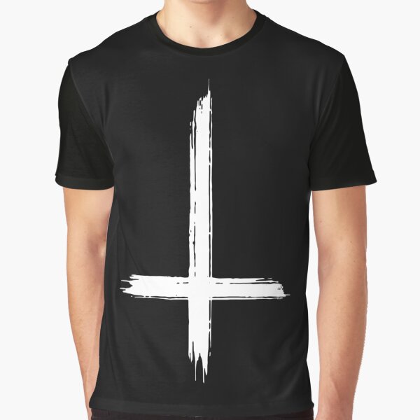 Item preview, Reverse Cross (Dark Tshirt) designed and sold by Cccult.