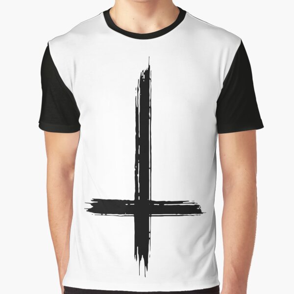 Item preview, Reverse Cross (Light Tshirt) designed and sold by Cccult.