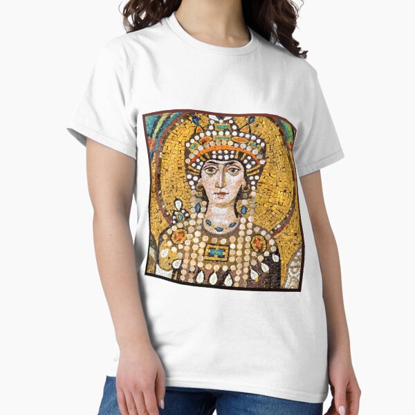 Item preview, Mosaic portrait of Empress Theodora designed and sold by frederic Lecut.