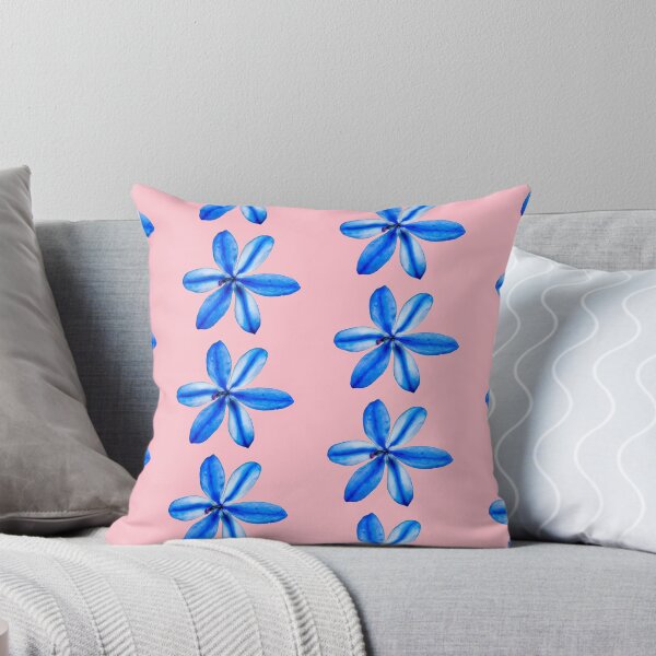 Item preview, Little Blue Flower on Pink designed and sold by articlave.