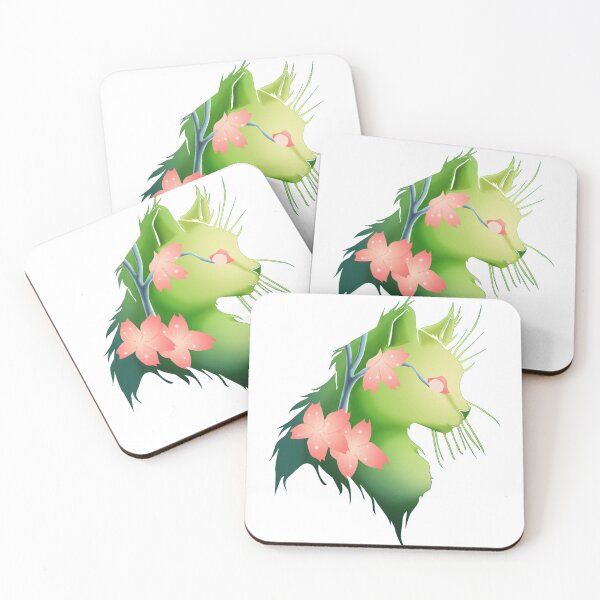 Item preview, Cat and Flowers V4 designed and sold by Wildwooddragon.