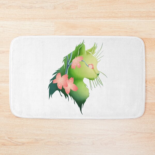 Item preview, Cat and Flowers V4 designed and sold by Wildwooddragon.