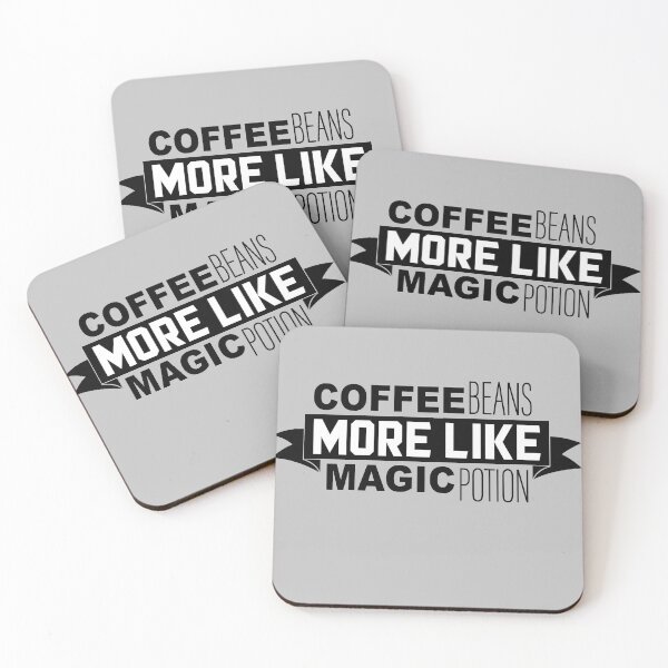 Item preview, Coffee Beans - More Like Magic Potion designed and sold by EunoiaDynasty.