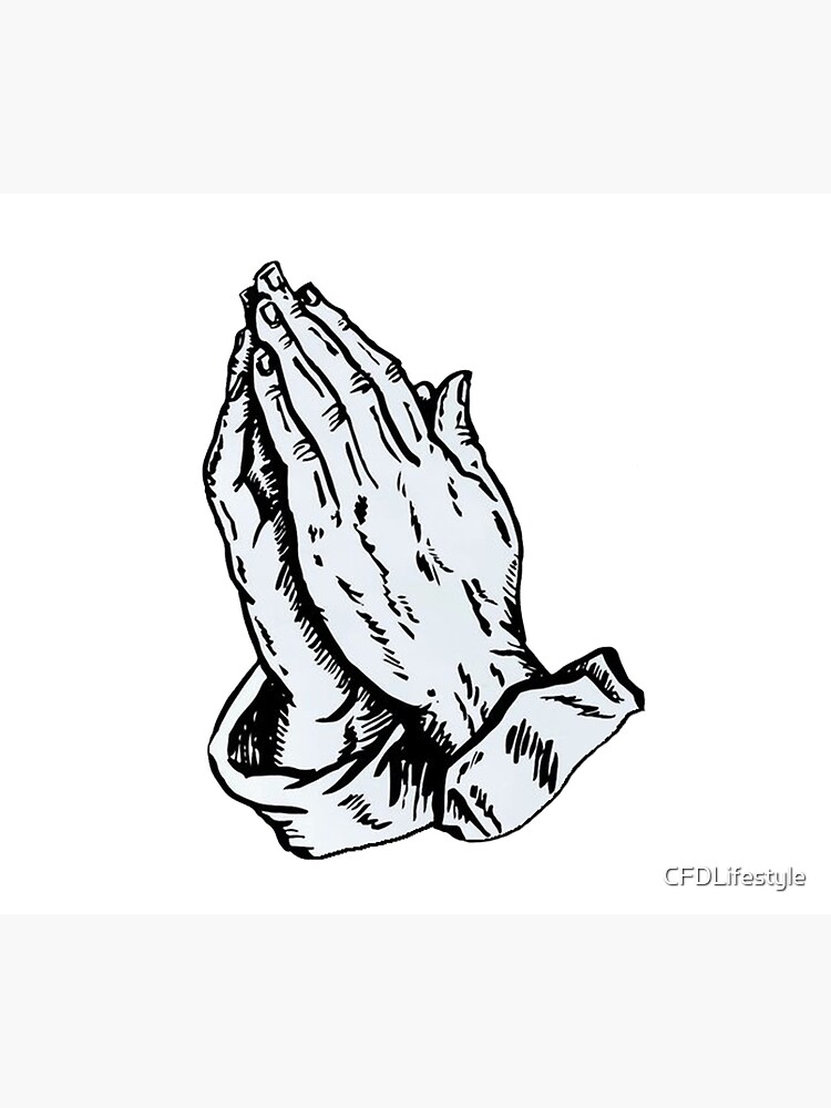 "6 God Praying Hands" Poster by CFDLifestyle | Redbubble