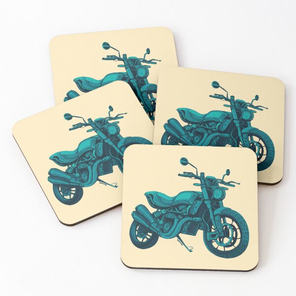 Item preview, Blue Motorcycle  designed and sold by lavaocto.