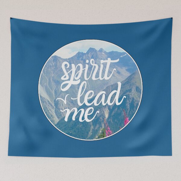 Item preview, Christian quote Spirit Lead me designed and sold by pureheartvision.