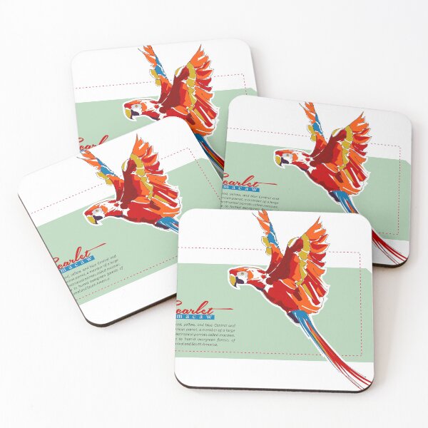 Item preview, Colorful Bird | Scarlet Macaw designed and sold by Indrarisky.