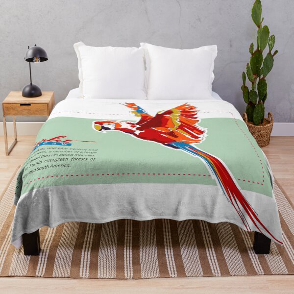 Item preview, Colorful Bird | Scarlet Macaw designed and sold by Indrarisky.