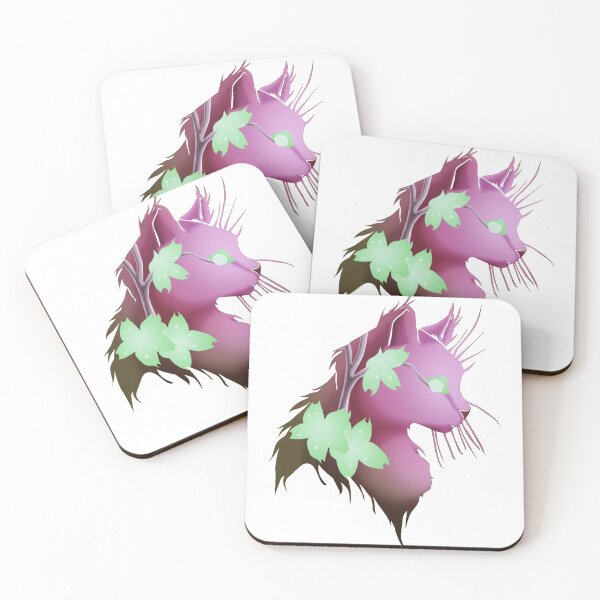 Item preview, Cat and Flowers V9 designed and sold by Wildwooddragon.