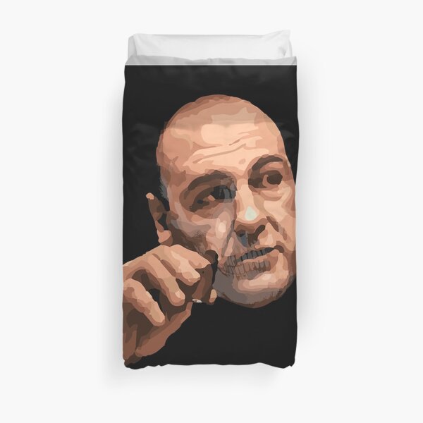 Tony Soprano - Sopranos Skull - Smoking Stogie Housse de couette