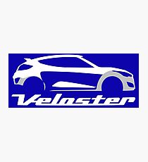 hyundai veloster Photographic Print