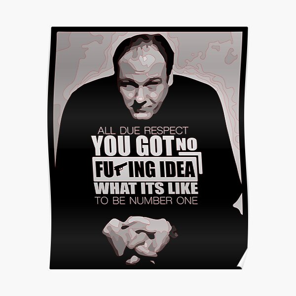 Tony - You Got No Idea Poster
