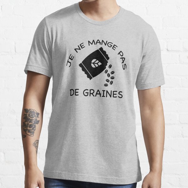 Kaamelott Je Ne Mange Pas De Graines T-shirt « JE NE MANGE PAS DE GRAINE », par Timena | Redbubble