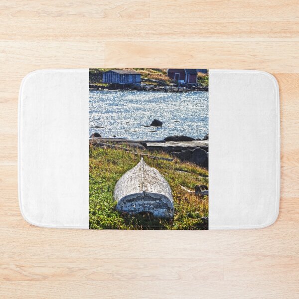 Item preview, Red Bay - Labrador - Fishing Boat and some Sparkling Water designed and sold by dombhai.