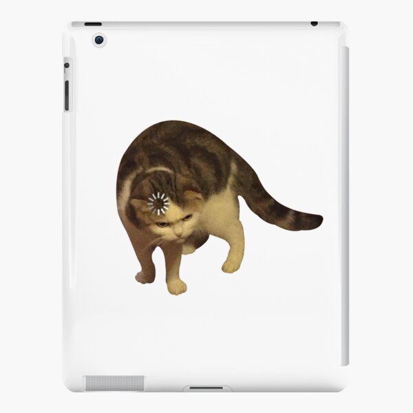 angry cat face meme iPad Case & Skin by auroragalavis