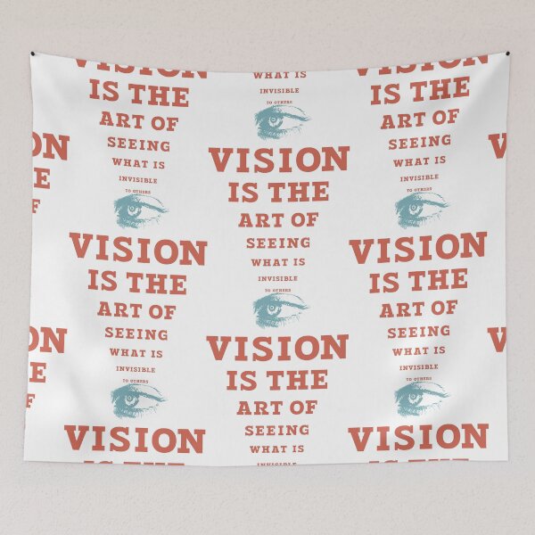 Item preview, Eye chart - Vision is the art of seeing what is invisible to others designed and sold by portokalis.