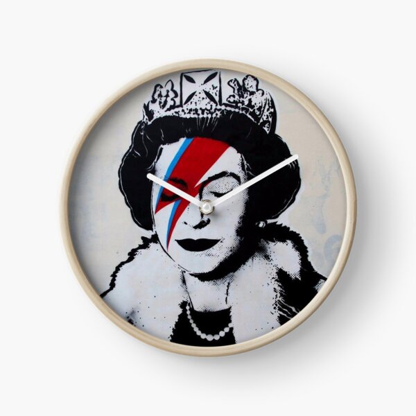 Item preview, Banksy Ziggy Stardust Queen of England Street Art designed and sold by So Sorted Design.