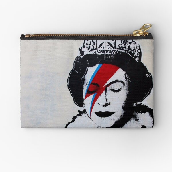 Item preview, Banksy Ziggy Stardust Queen of England Street Art designed and sold by So Sorted Design.