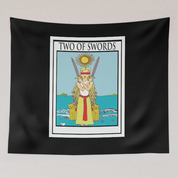 Item preview, Bridgeman Tarot: Two of Swords designed and sold by Paul Bridgeman.