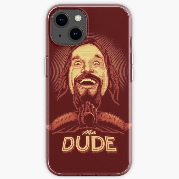 The Dude The big Lebowski iPhone Soft Case